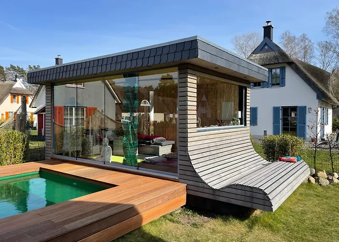 펜션 Traum Reethaus Am &ndash Mit Pool, Sauna & Yoga